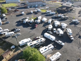 Burns Oregon RV motorhome park rv hookup spaces